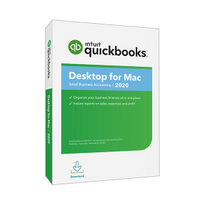 INTUIT QuickBooks Desktop pro 2020 macOS Lifetime license 10 User