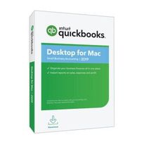 INTUIT QuickBooks Desktop Pro 2019 macOS Lifetime License 10 User