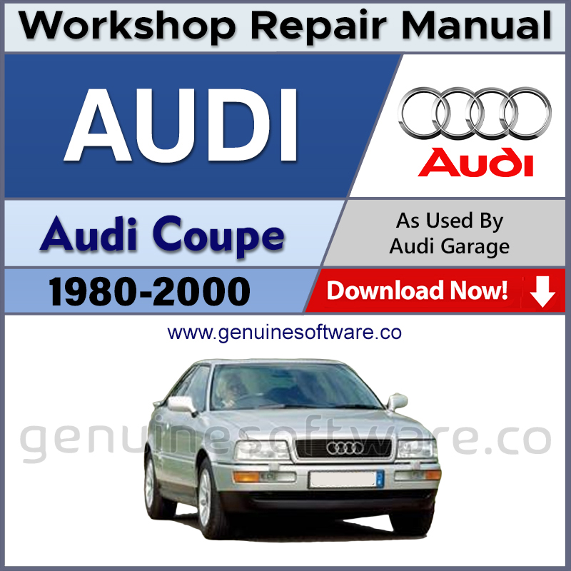 Audi Coupe Automotive Workshop Repair Manual - Audi Repair Software & Wiring Diagrams