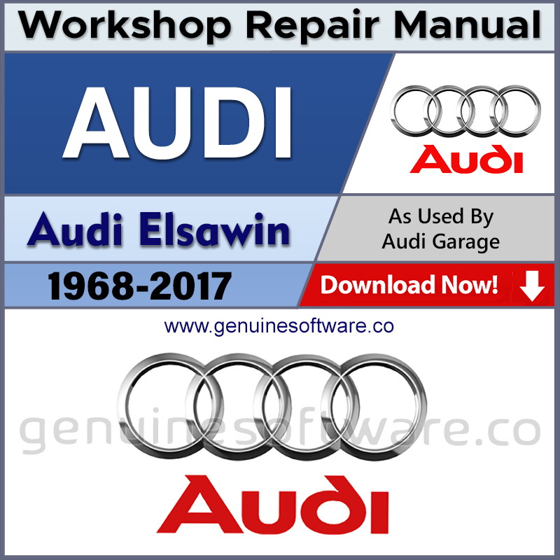 Audi Elsawin Automotive Workshop Repair Manual - Audi Repair Software & Wiring Diagrams