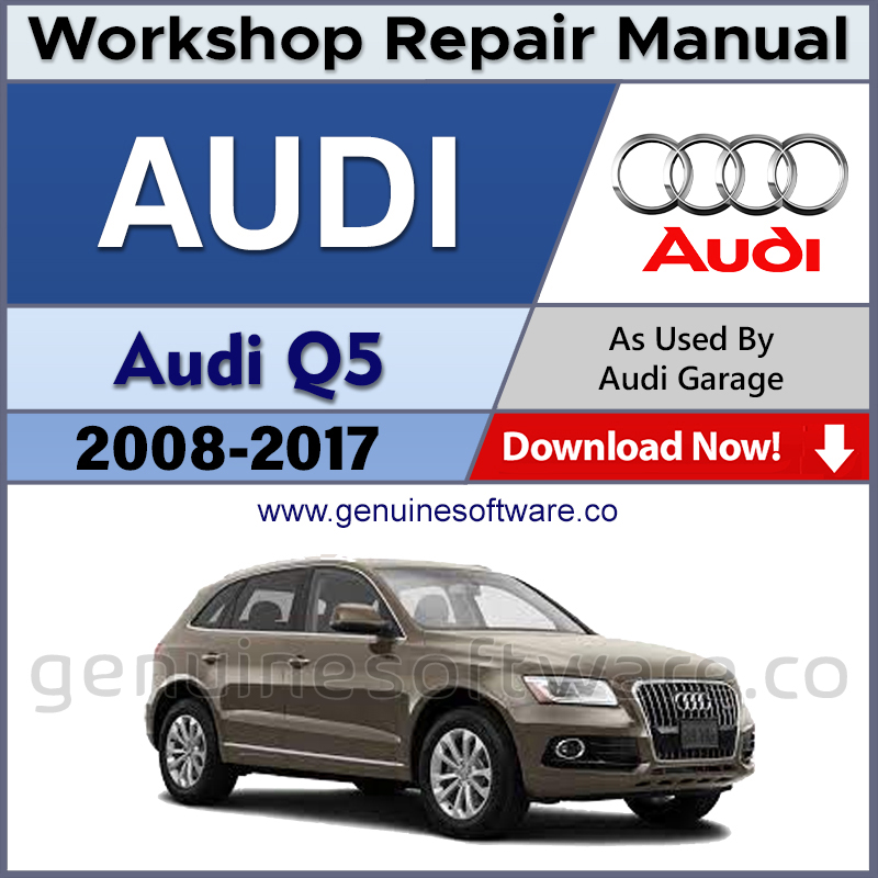Audi Q5 Automotive Workshop Repair Manual - Audi Repair Software & Wiring Diagrams