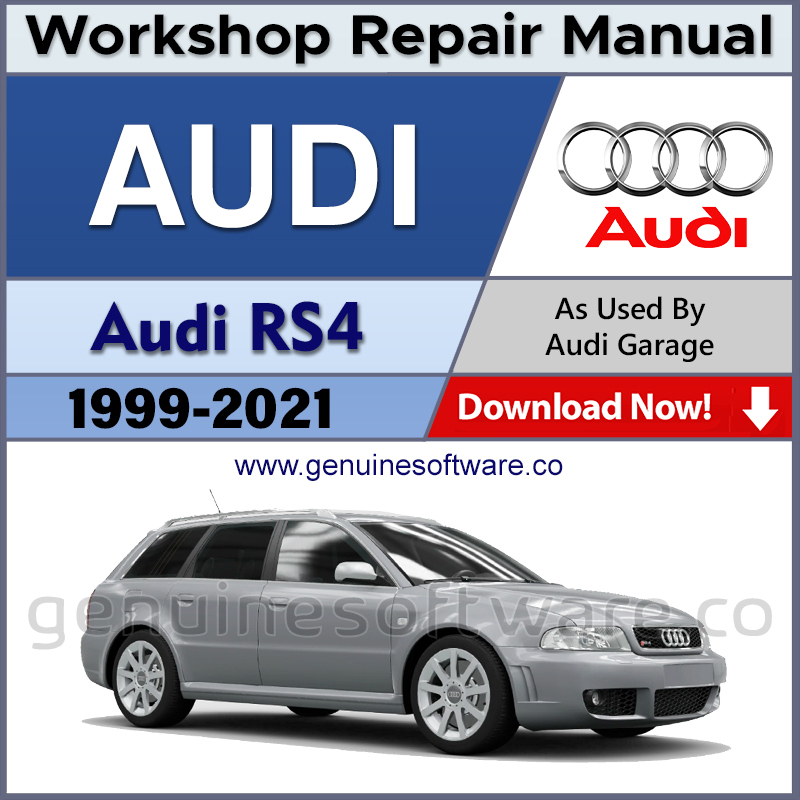 Audi RS4 Automotive Workshop Repair Manual - Audi Repair Software & Wiring Diagrams
