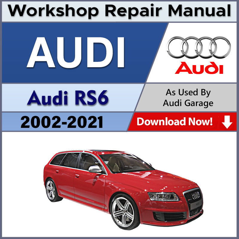 Audi RS6 Automotive Workshop Repair Manual - Mercedes Repair Software & Wiring Diagrams