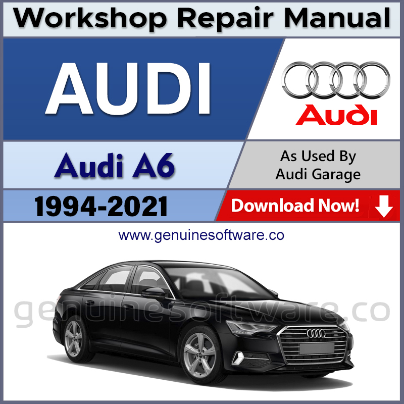 Audi A6 Automotive Workshop Repair Manual - Audi Repair Software & Wiring Diagrams