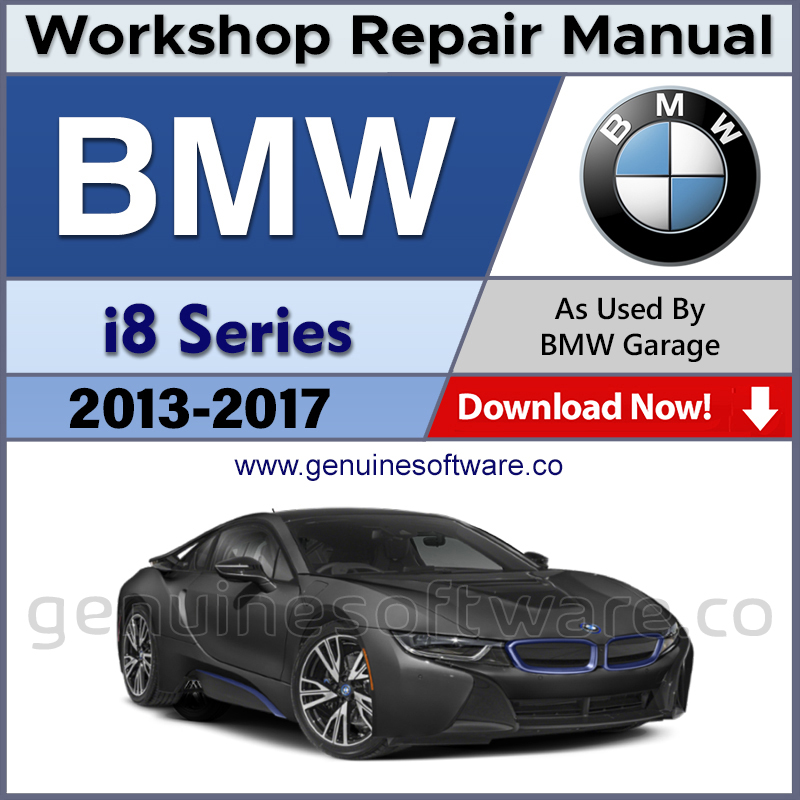 BMW i8 Automotive Workshop Repair Manual - BMW i8 Repair Software & Wiring Diagrams