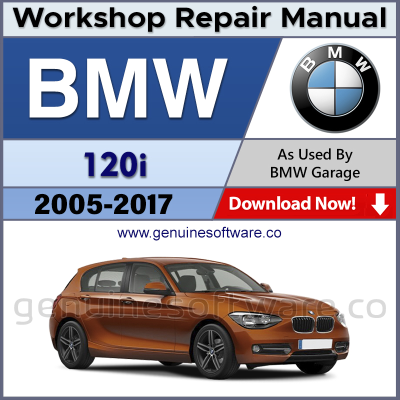 BMW 120i Automotive Workshop Repair Manual - BMW 120i Repair Software & Wiring Diagrams