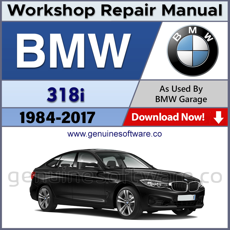 BMW 318i Automotive Workshop Repair Manual - BMW 318i Repair Software & Wiring Diagrams