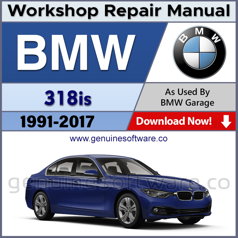 BMW 318is Automotive Workshop Repair Manual - BMW 318is Repair Software & Wiring Diagrams