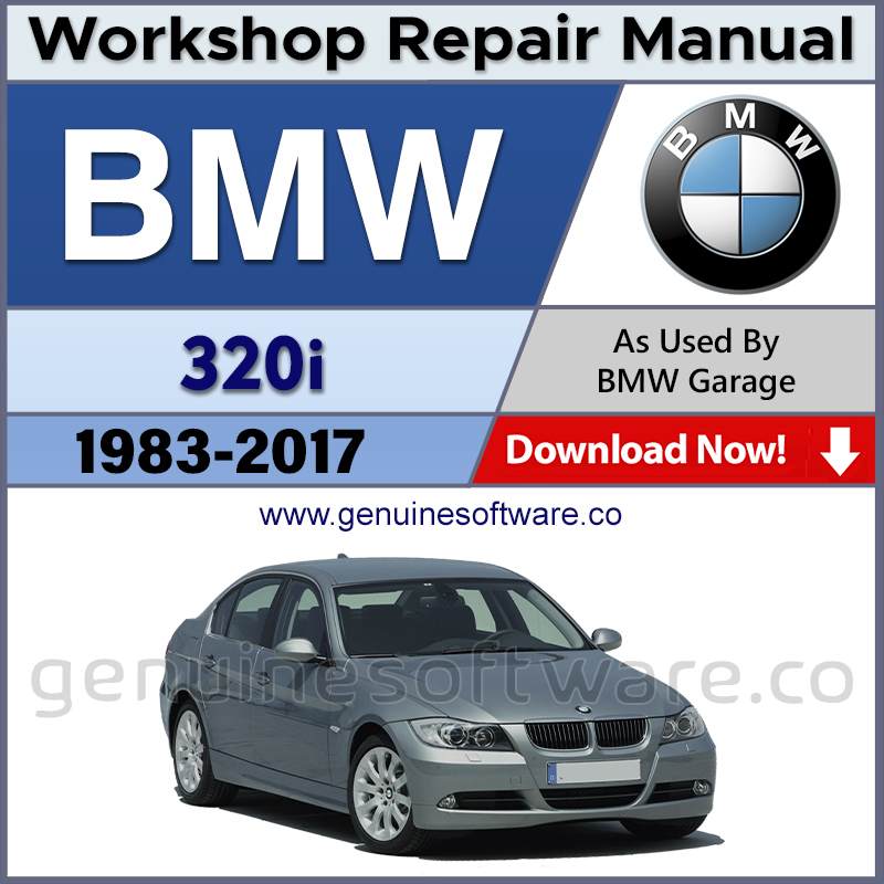 BMW 320i Automotive Workshop Repair Manual - BMW 320i Repair Software & Wiring Diagrams