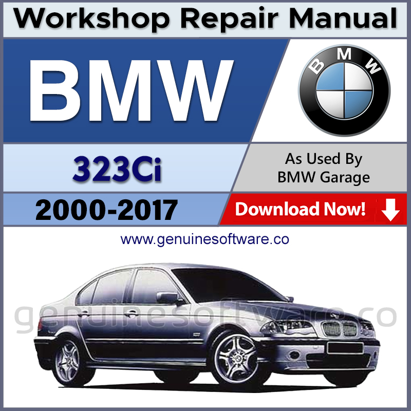 BMW 323Ci Automotive Workshop Repair Manual - BMW 323Ci Repair Software & Wiring Diagrams