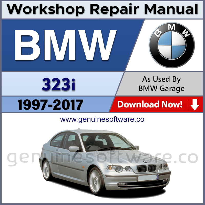 BMW 323i Automotive Workshop Repair Manual - BMW 323i Repair Software & Wiring Diagrams
