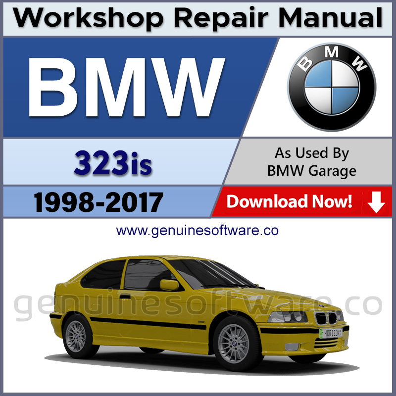 BMW 323is Automotive Workshop Repair Manual - BMW 323is Repair Software & Wiring Diagrams