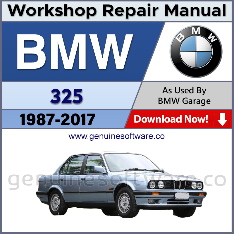 BMW 325Automotive Workshop Repair Manual - BMW 325 Repair Software & Wiring Diagrams