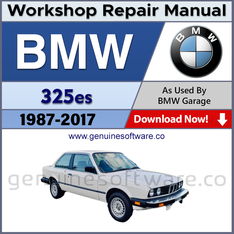 BMW 325es Automotive Workshop Repair Manual - BMW 325es Repair Software & Wiring Diagrams