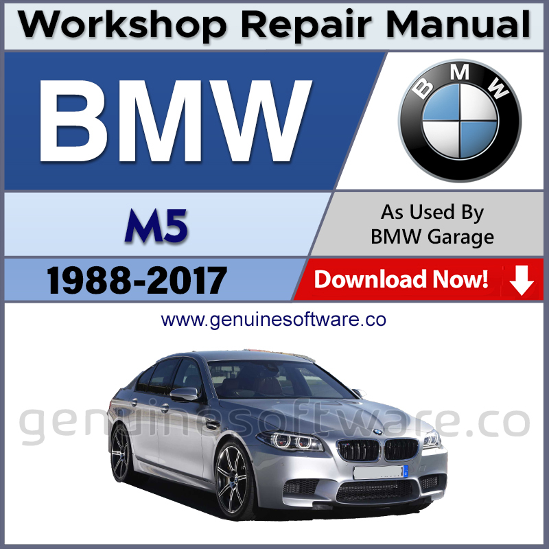 BMW M5 Repair Manual & Wiring Diagrams