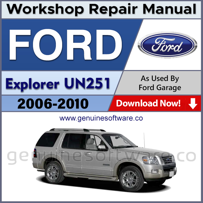 New Ford Explorer Automotive Workshop Repair Manual - New Ford Explorer Repair Software & Wiring Diagrams