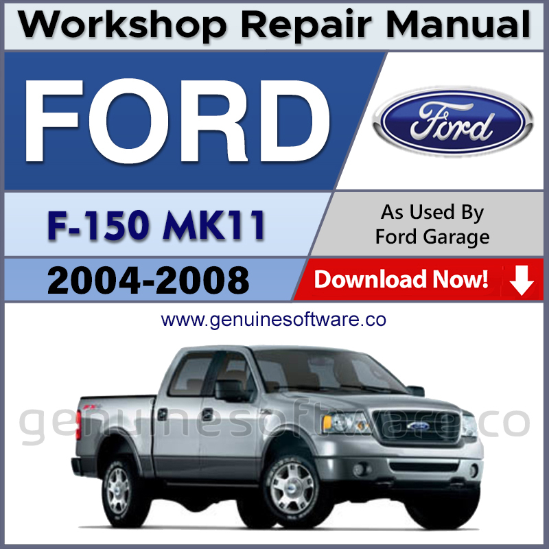 Ford F150 Mk11 Automotive Workshop Repair Manual - Ford F150 Mk11 Repair Software & Wiring Diagrams