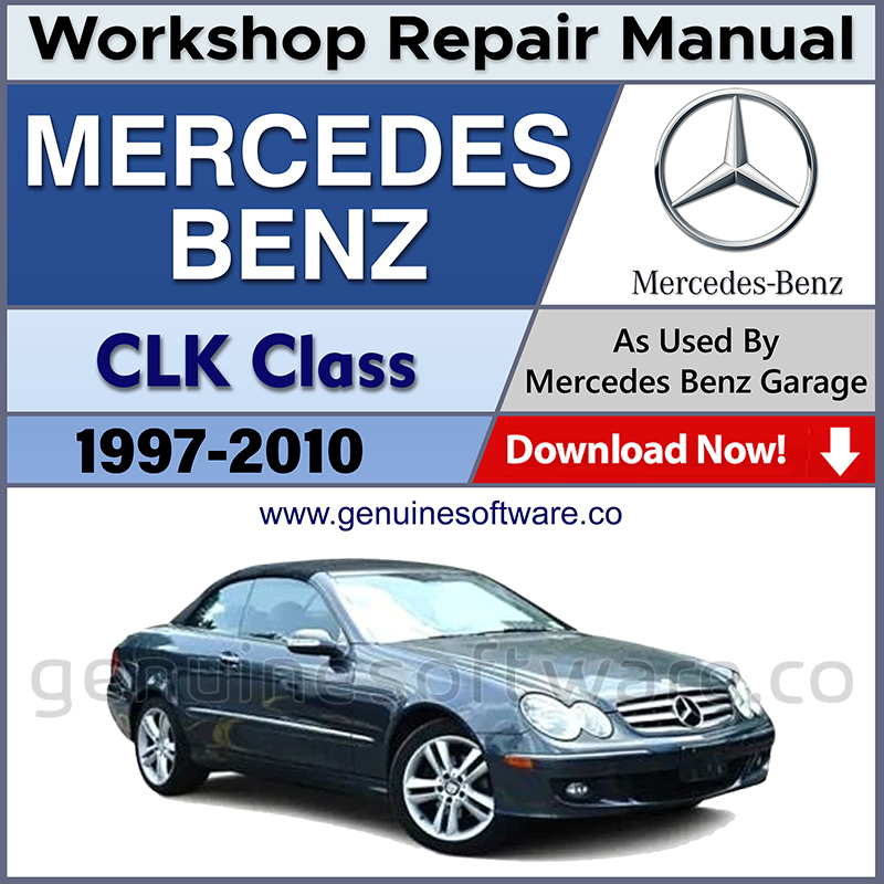 Mercedes CLK Class Automotive Workshop Repair Manual - Mercedes Repair Software & Wiring Diagrams