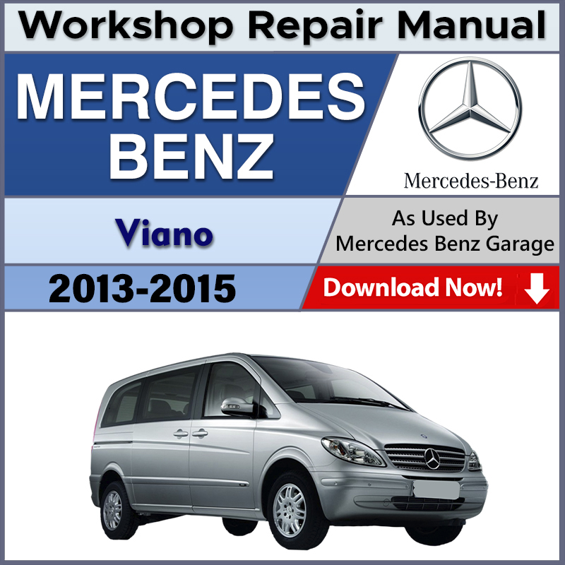 Mercedes Viano Repair Manual & Wiring Diagrams
