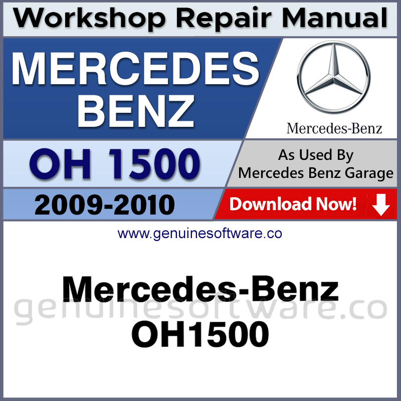 Mercedes OH 1500 Automotive Workshop Repair Manual - Mercedes Repair Software & Wiring Diragams