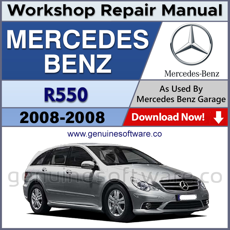 Mercedes R550 Automotive Workshop Repair Manual - Mercedes Repair Software & Wiring Diagrams
