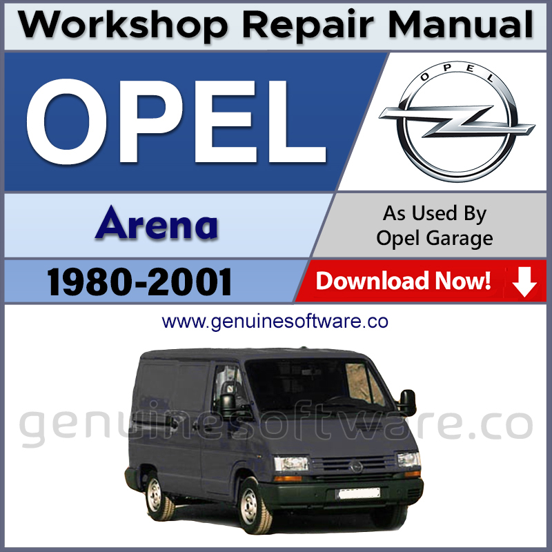 Opel Arena Automotive Workshop Repair Manual - Opel Arena Repair Software & Wiring Diagrams