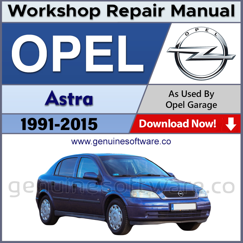 Opel Astra Automotive Workshop Repair Manual - Opel Astra Repair Software & Wiring Diagrams