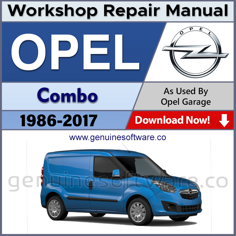 Opel Combo Automotive Workshop Repair Manual - Opel Combo Repair Software & Wiring Diagrams