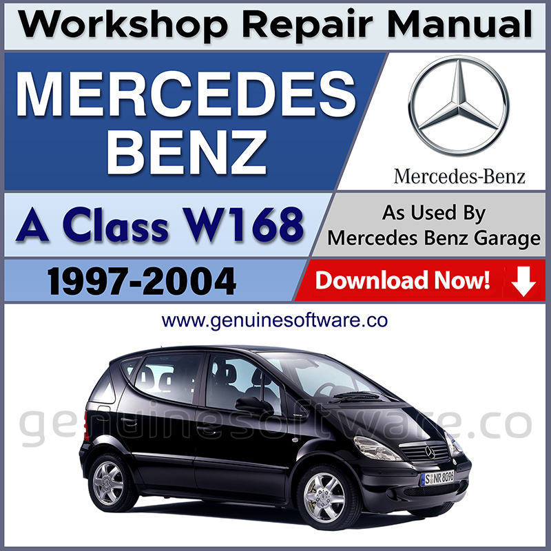Mercedes A Class W168 Automotive Workshop Repair Manual - Mercedes Repair Software & Wiring Diragams
