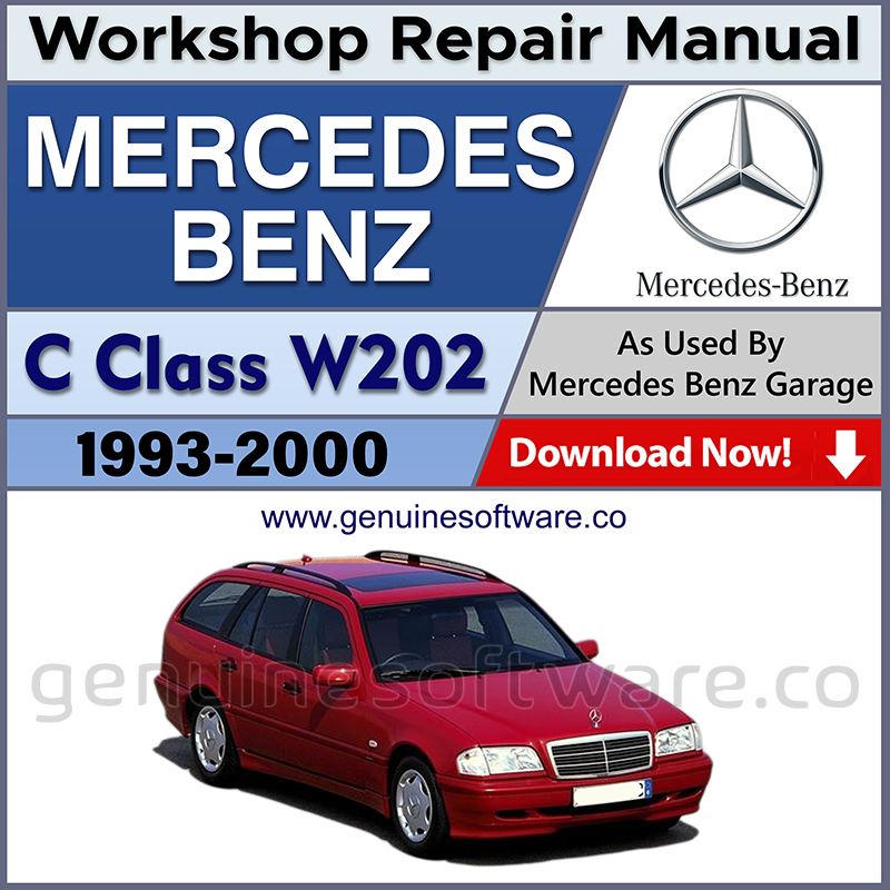 Mercedes C Class W202 Automotive Workshop Repair Manual - Mercedes Repair Software & Wiring Diagrams