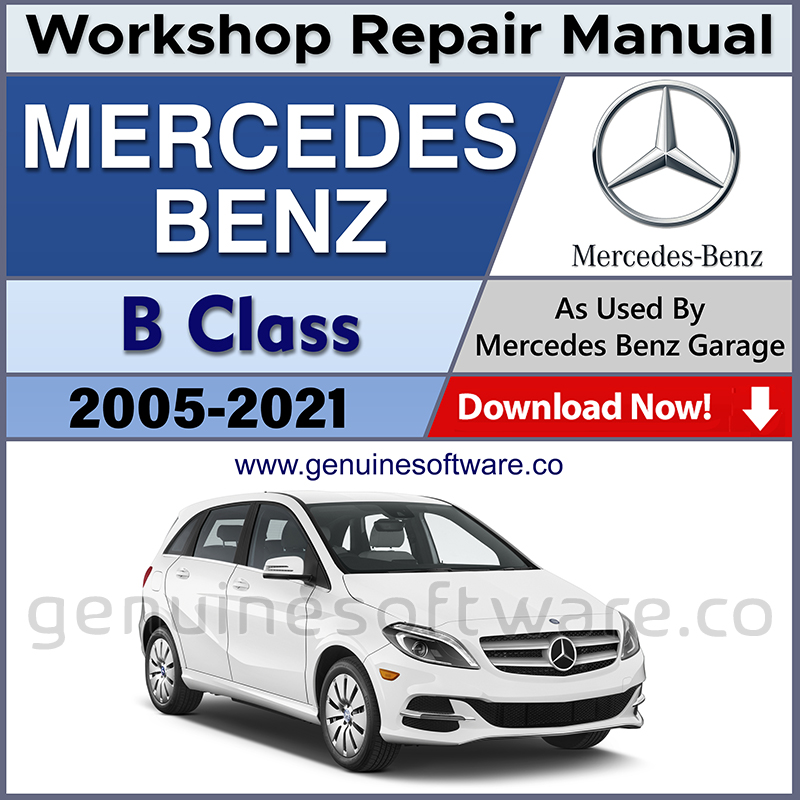 Mercedes B Class Automotive Workshop Repair Manual - Mercedes Repair Software & Wiring Diagrams