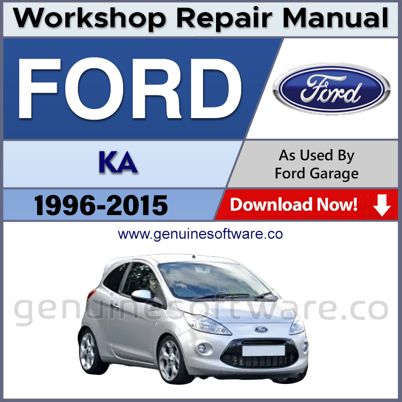 Ford Ka Automotive Workshop Repair Manual - Ford Ka Repair Software & Wiring Diagrams