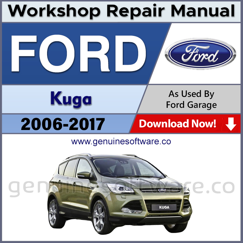 Ford Kuga Automotive Workshop Repair Manual - Ford Kuga Repair Software & Wiring Diagrams