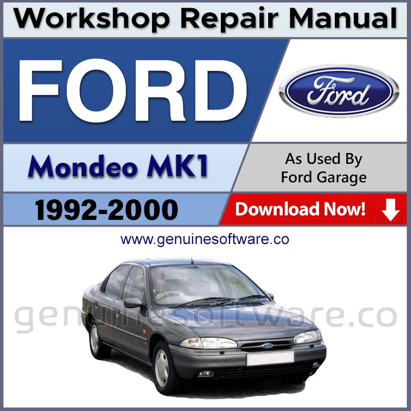 Ford Mondeo Automotive Workshop Repair Manual - Ford Mondeo Repair Software & Wiring Diagrams