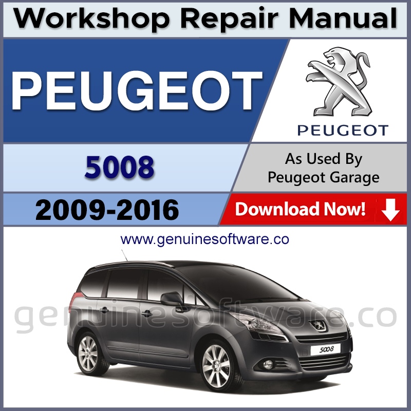 Peugeot 5008 Automotive Workshop Repair Manual - Peugeot 5008 Repair Software & Wiring Diagrams