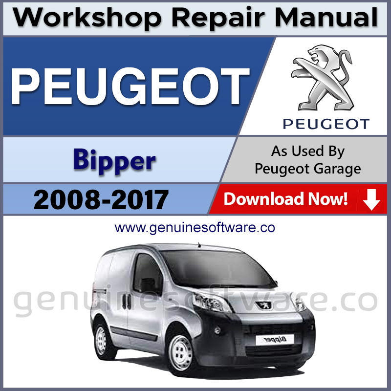 Peugeot Bipper Automotive Workshop Repair Manual - Peugeot Bipper Repair Software & Wiring Diagrams