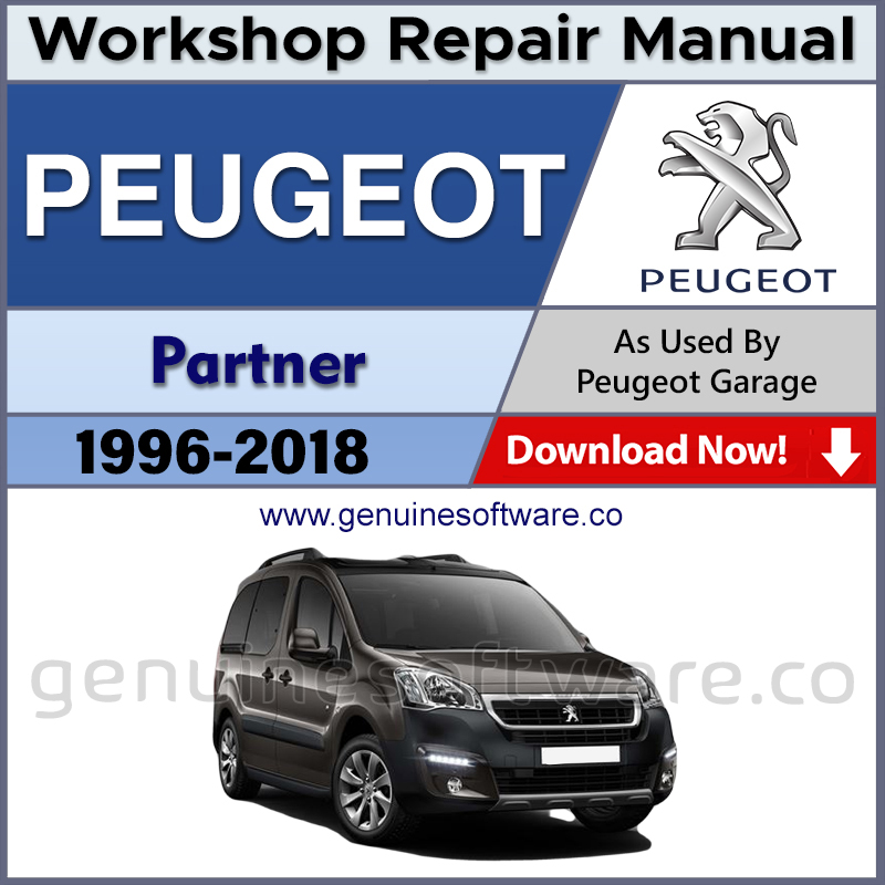 Peugeot Partner Automotive Workshop Repair Manual - Peugeot Partner Repair Software & Wiring Diagrams