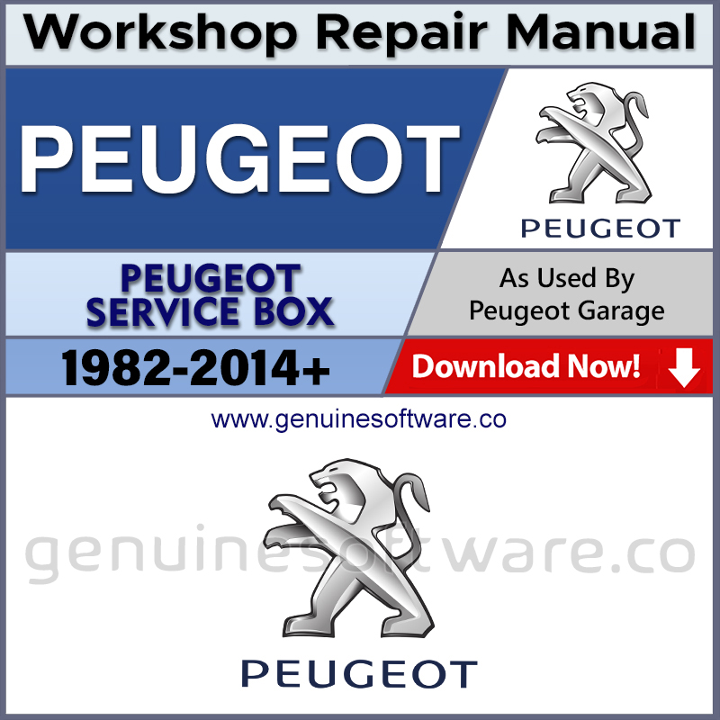 Peugeot Service Box Automotive Workshop Repair Manual - Peugeot Service Box Repair Software & Wiring Diagrams