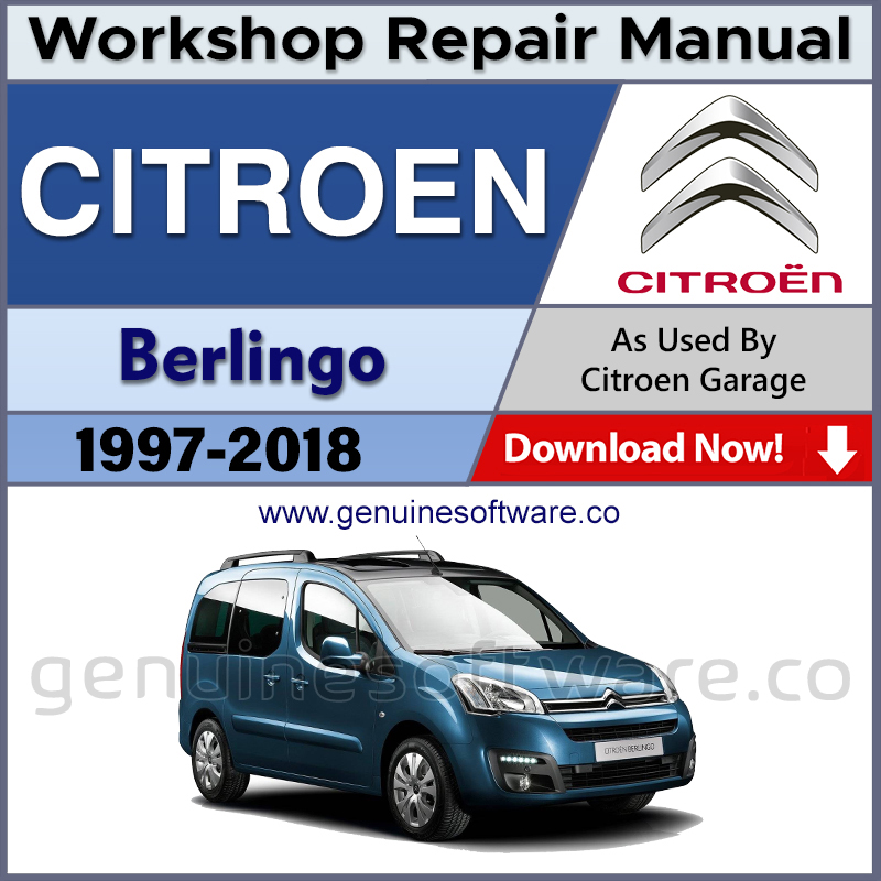 Citroen Berlingo Automotive Workshop Repair Manual - Citroen Berlingo Repair Software & Wiring Diagrams