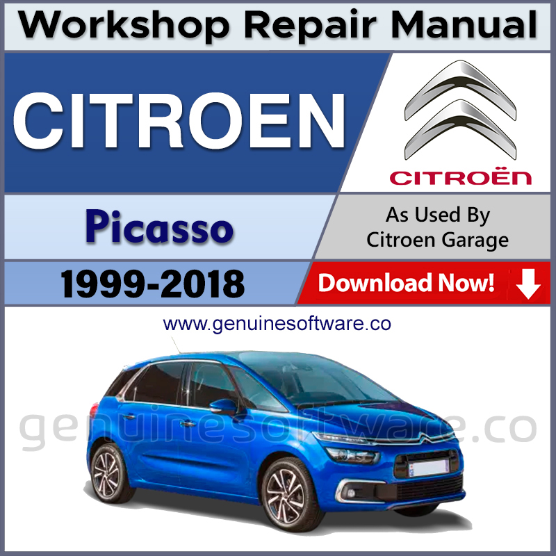 Citroen Picasso Automotive Workshop Repair Manual - Citroen Picasso Repair Software & Wiring Diagrams