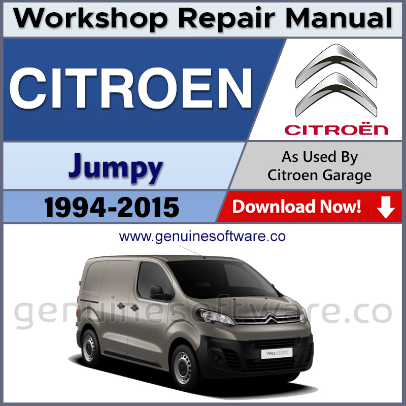 Citroen Jumpy Automotive Workshop Repair Manual - Citroen Jumpy Repair Software & Wiring Diagrams