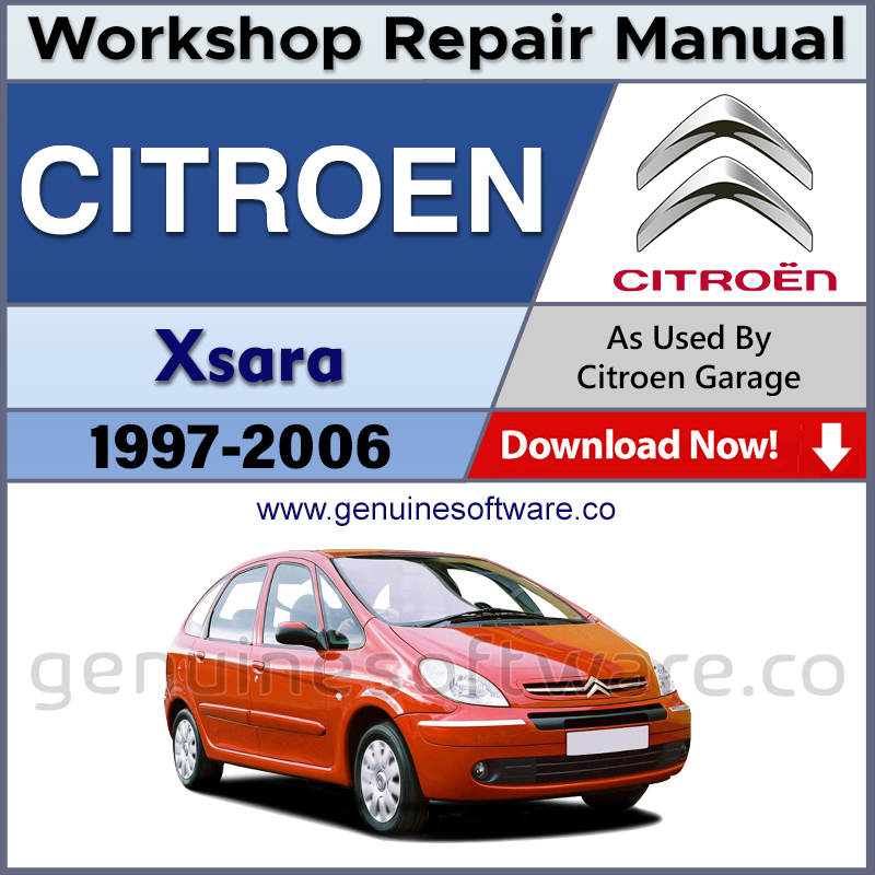 Citroen Xsara Automotive Workshop Repair Manual - Citroen Xsara Repair Software & Wiring Diagrams