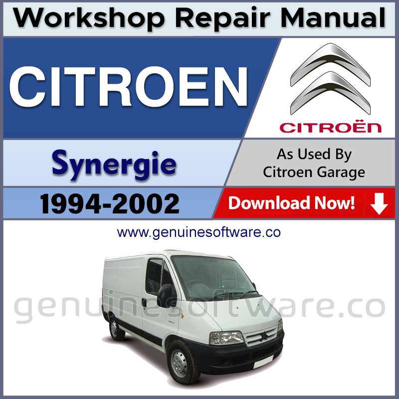 Citroen Synergie Automotive Workshop Repair Manual - Citroen Synergie Repair Software & Wiring Diagrams