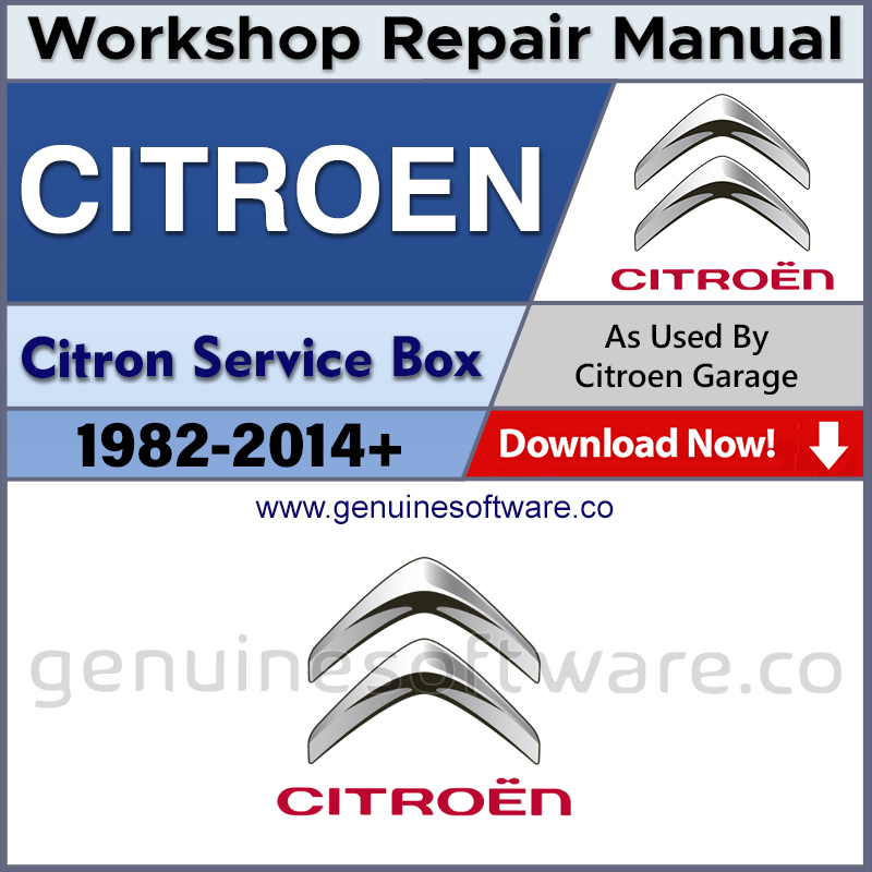 Citroen Service Box Automotive Workshop Repair Manual - Citroen Service Box Repair Software & Wiring Diagrams