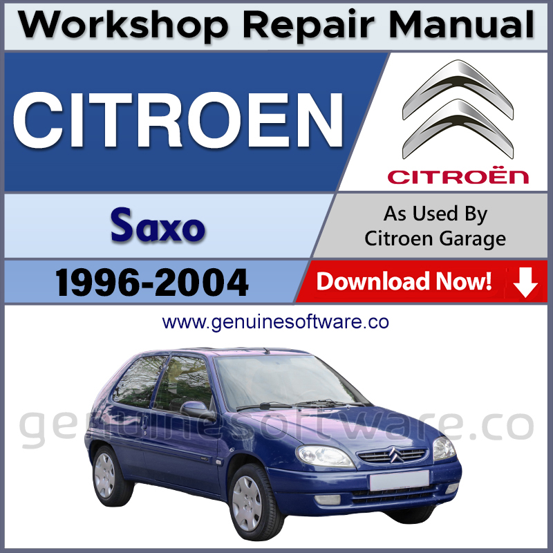 Citroen Saxo Automotive Workshop Repair Manual - Citroen Saxo Repair Software & Wiring Diagrams