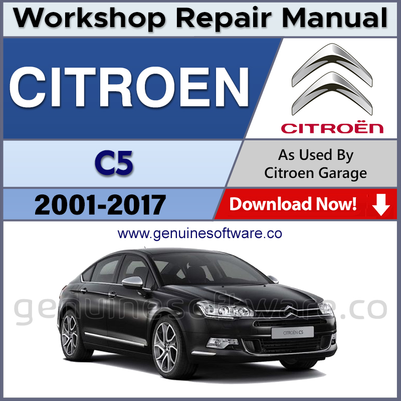 Citroen C5 Automotive Workshop Repair Manual - Citroen C5 Repair Software & Wiring Diagrams